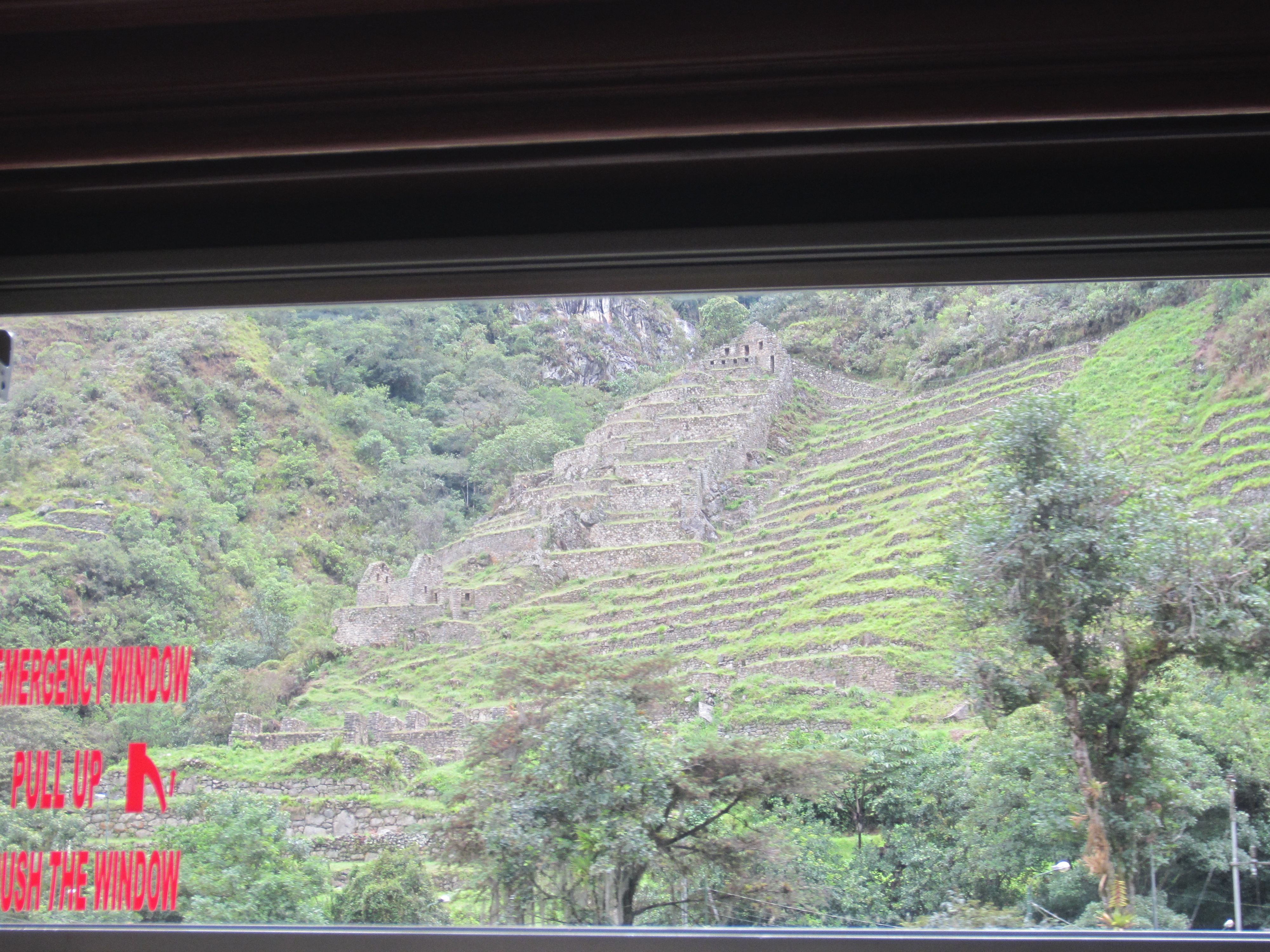 Machu Picchu Inca train views