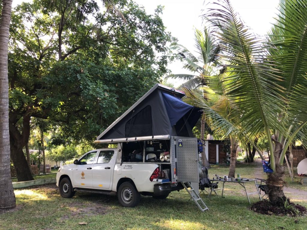 Driving in Mozambique