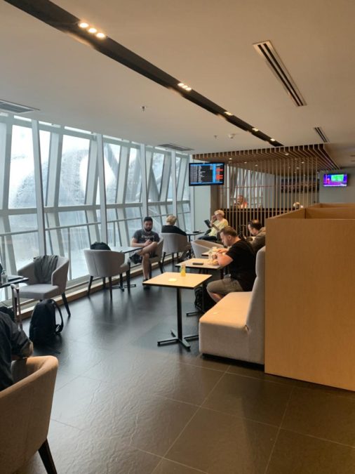 Air France business class lounge at Bangkok airport